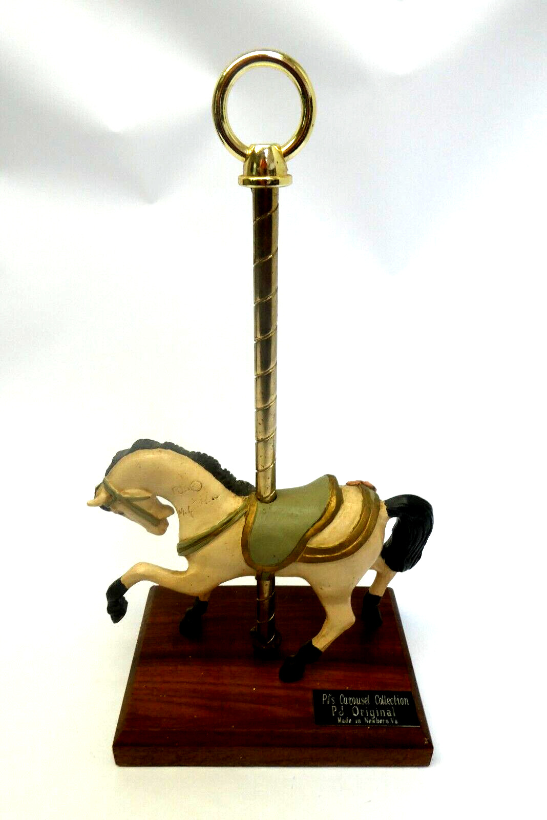 PJ’s Carousel Collection PJ Original Newborn VA M.G. Phelps Horse Figure