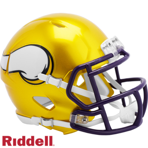 Minnesota Vikings Flash Alternate Riddell Speed Mini Helmet New in box