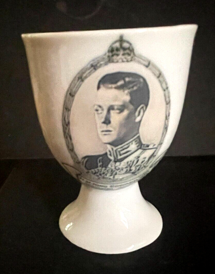 Antique/Vintage Egg Cup  H.M. KING EDWARD VIII Jan 1936 - Dec 1936
