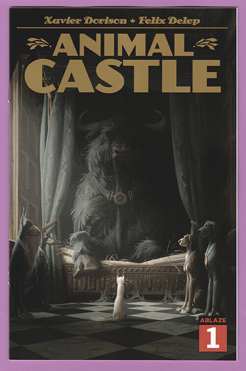 Animal Castle 1 A Xavier Dorison Felix Delep Ablaze stray dogs 1st printing