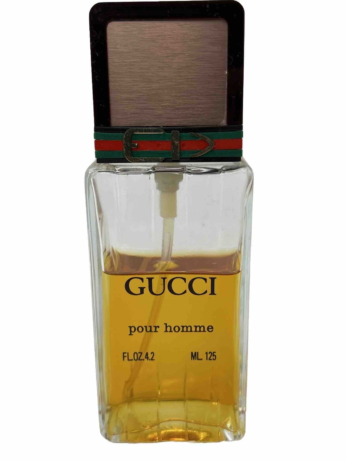 Gucci Pour Homme Cologne Spray 125ml 4.2oz Vintage Classic France RARE