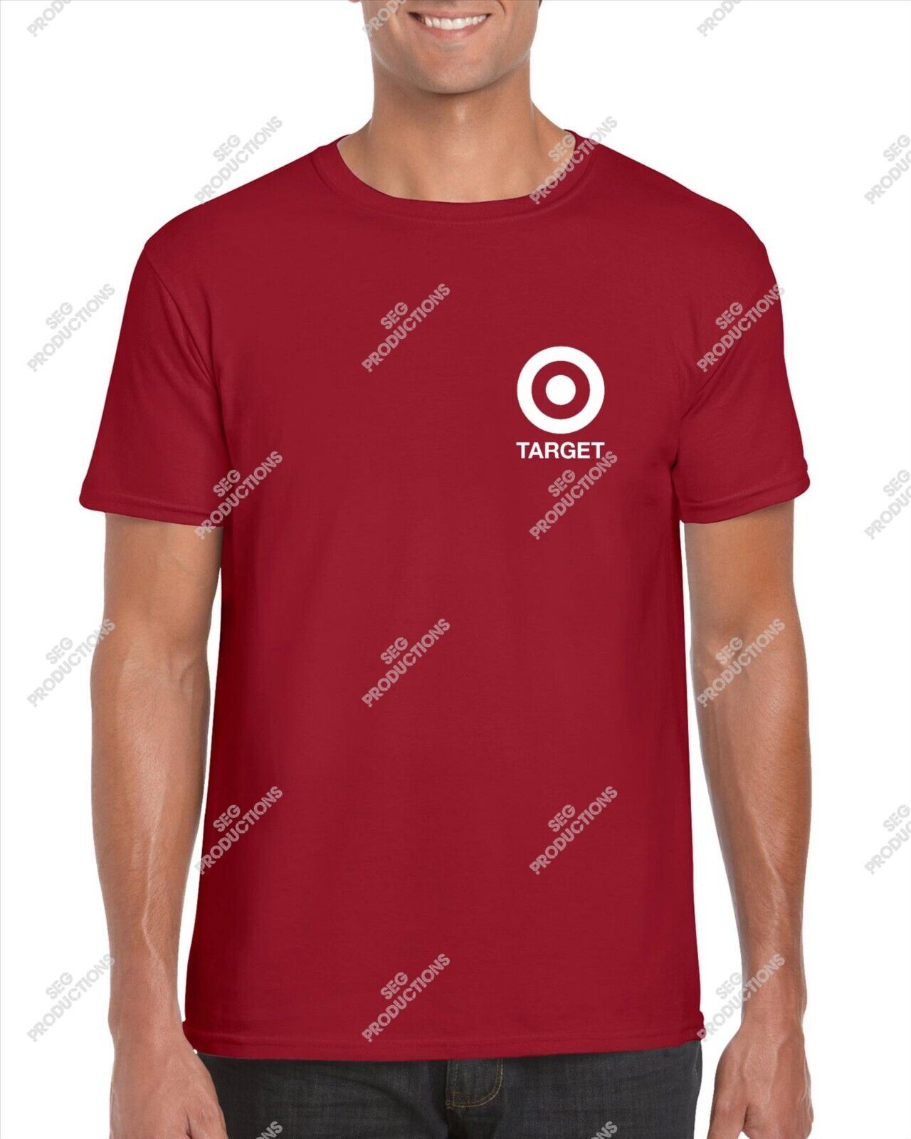 Target Store Employee Tshirt Red Or BLACK MEDIUM 