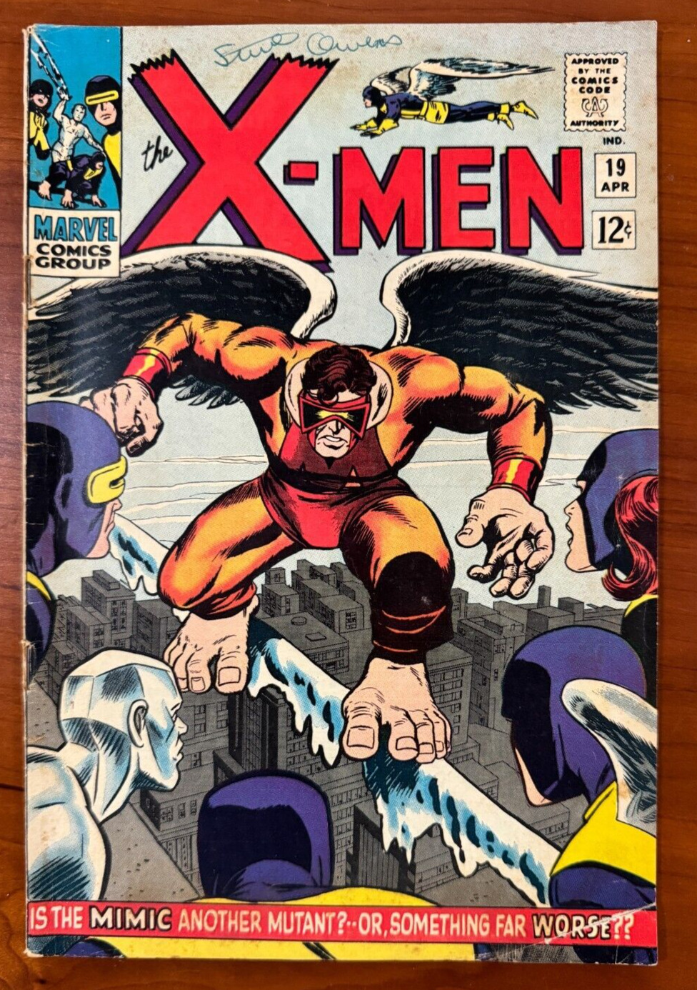 Marvel Comics X-Men #19 (Apr/1966) 1st Appearance of Mimic