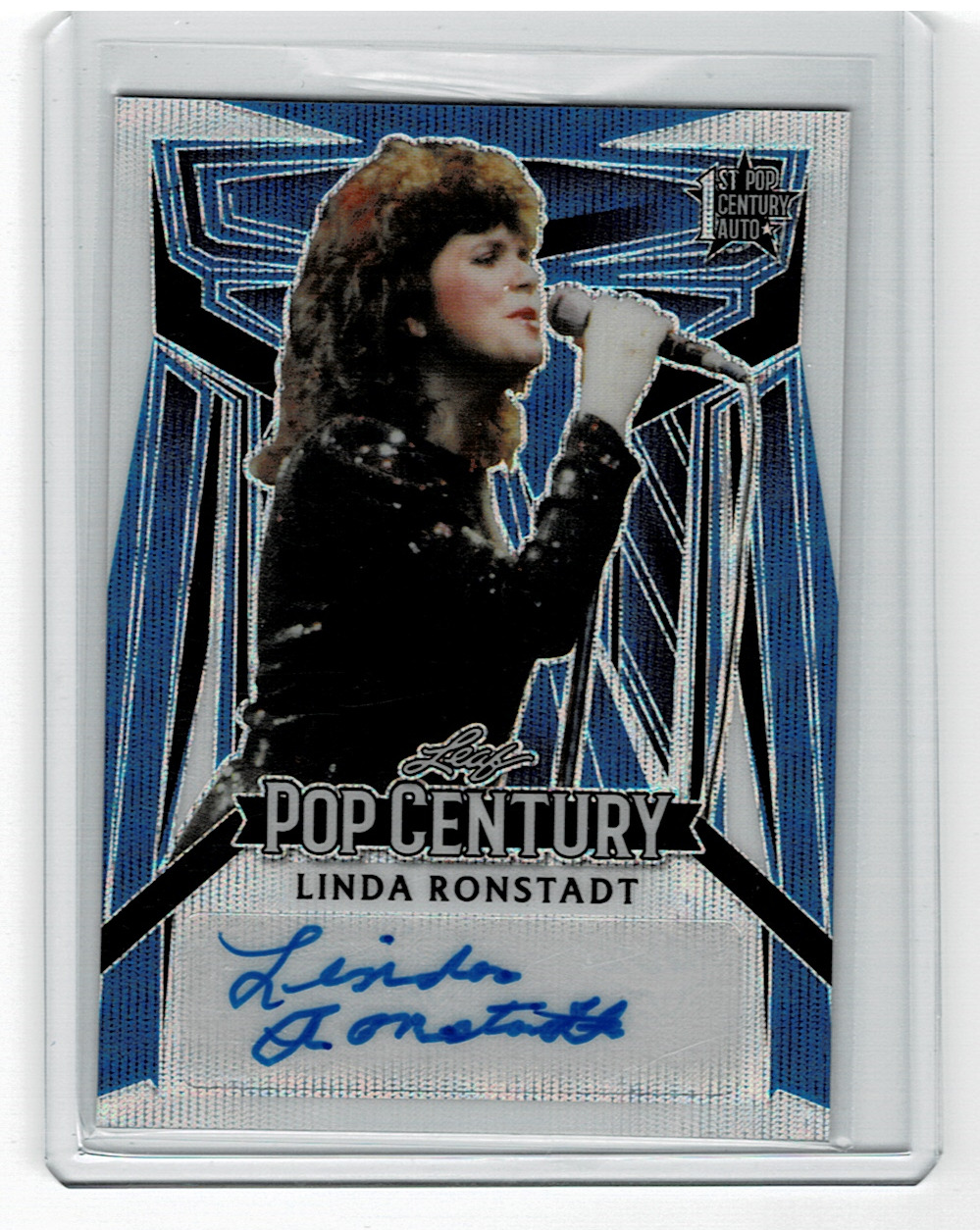 2023 Leaf Pop Century Linda Ronstadt Autograph Auto 1/10