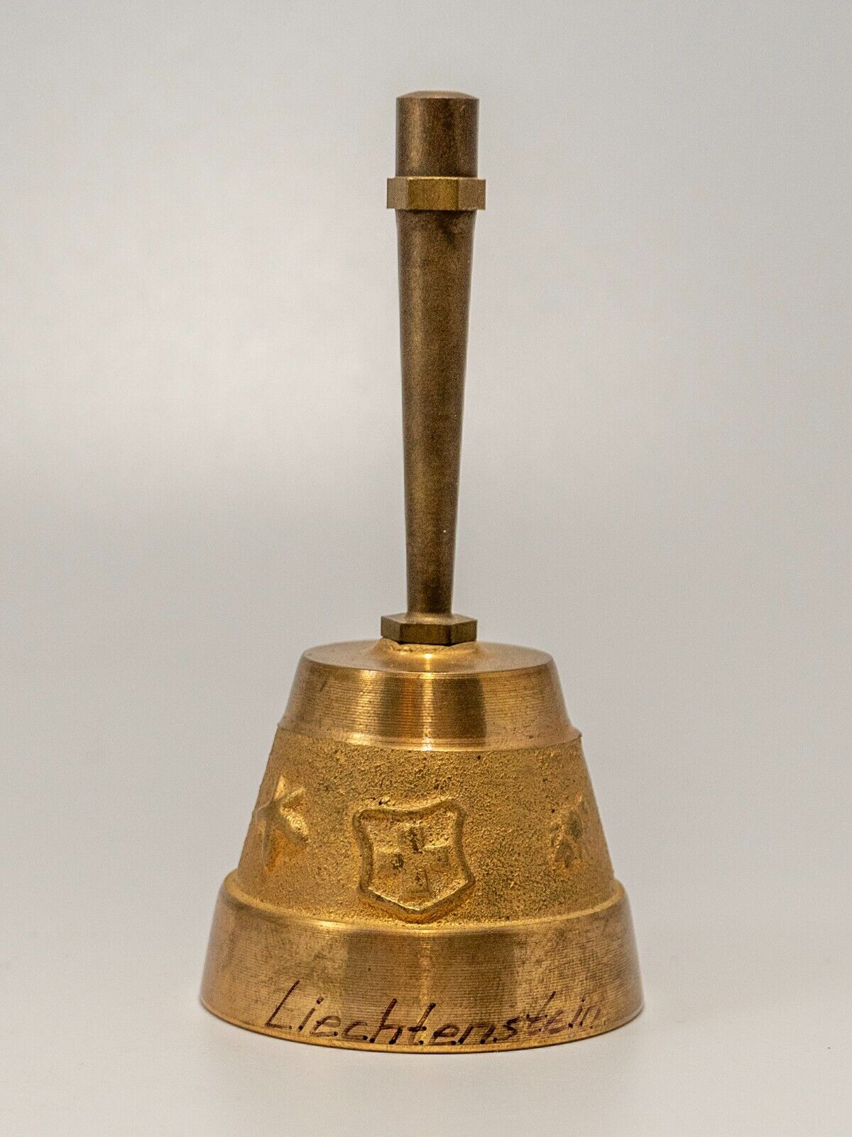 Vintage Liechtenstein Brass Bell 4\