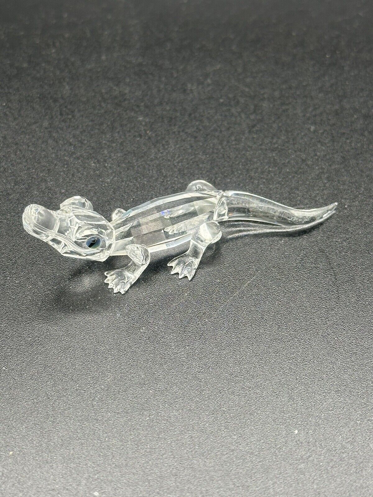 Swarovski Crystal Baby Alligator Figurine