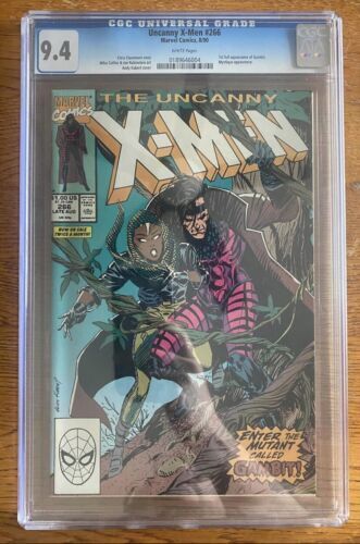 Uncanny X-Men #266 CGC 9.4 (NM) 1st Appearance Of Gambit (Marvel 1990)
