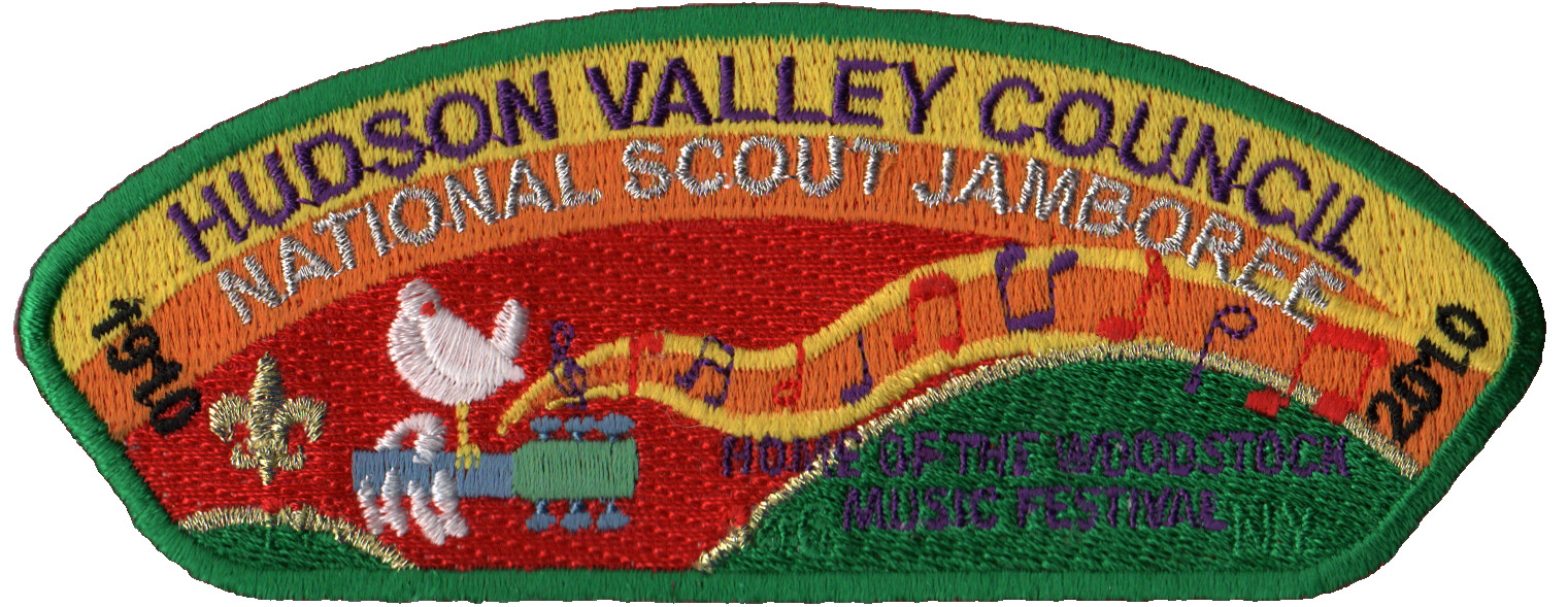 2010 Jamboree Hudson Valley Council JSP Green Bdr (AR1330)