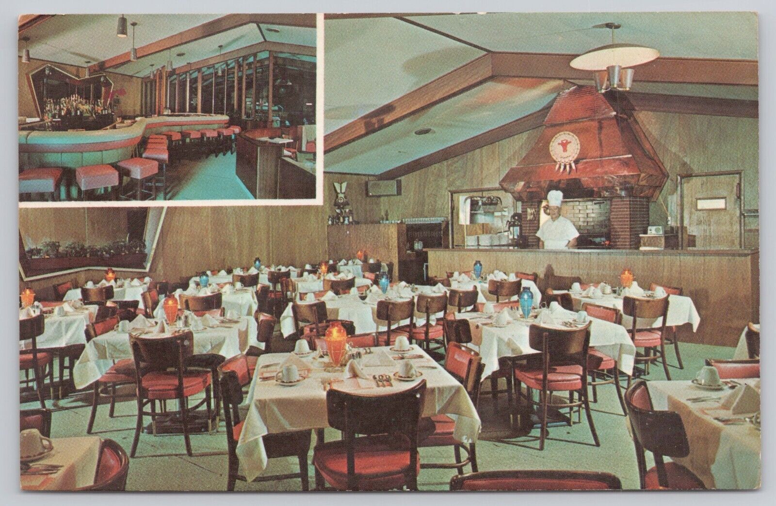 Tomah Wisconsin, Tee Pee Supper Club & Cocktail Lounge, Vintage Postcard