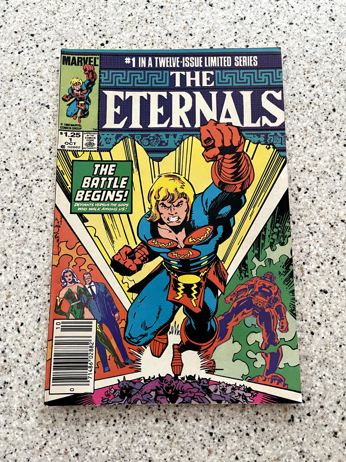 The Eternals #1 - 1st appearance of Phastos