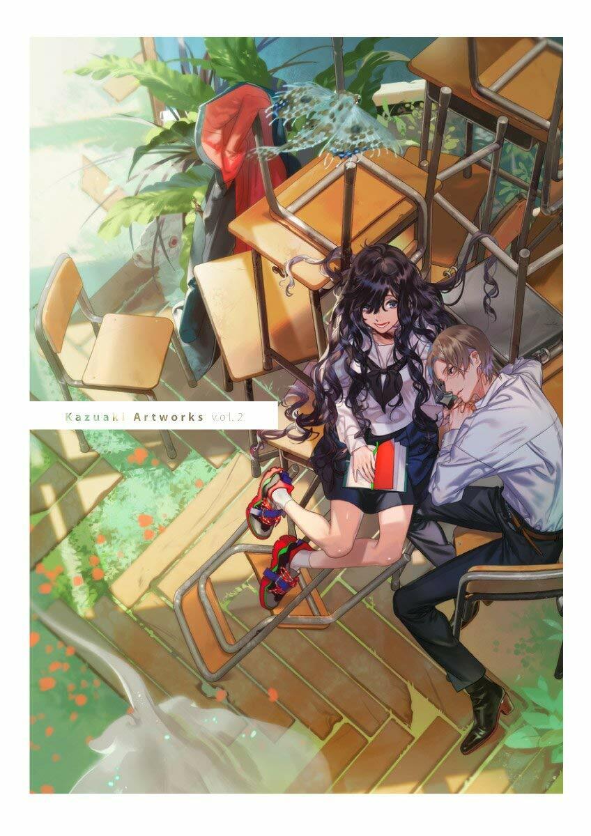 Kazuaki Art Works vol.2 Illustration Collection Book Manga Anime Game Cover JPN