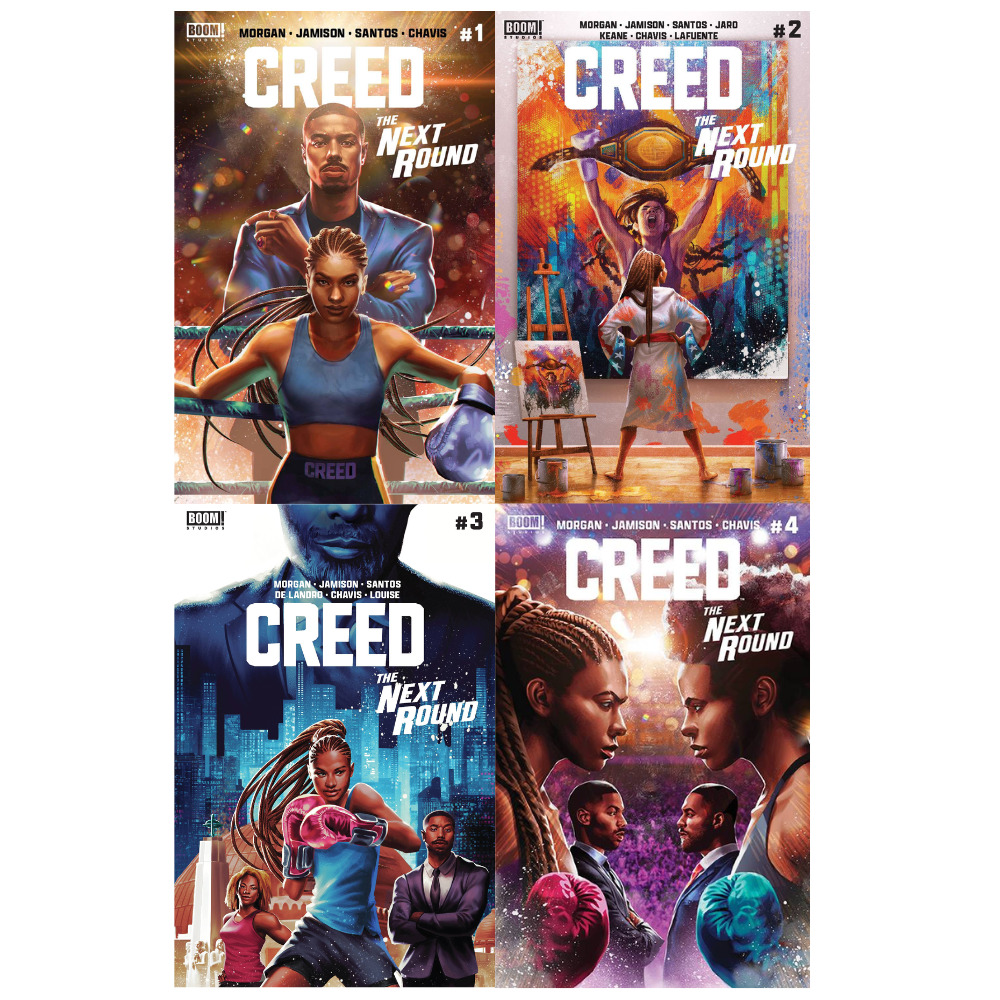 Creed: the Next Round #1-4 NM complete series - Michael B. Jordan - all A Covers