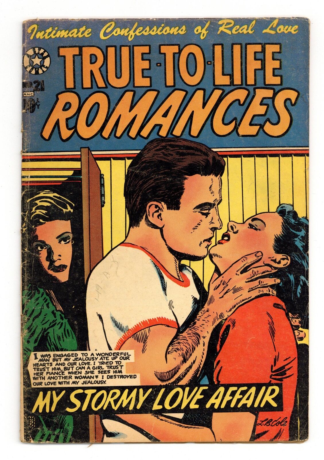 True to Life Romances #21 GD/VG 3.0 1954
