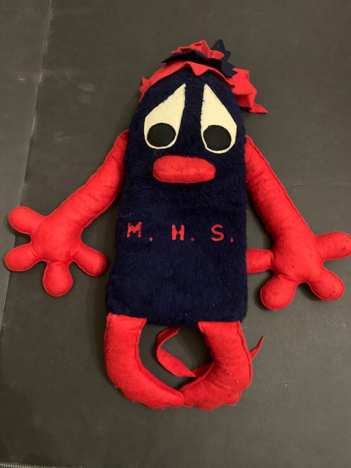 Vintage 1960\'s Marshalltown Iowa High School MHS Stuffed Plush Mascot