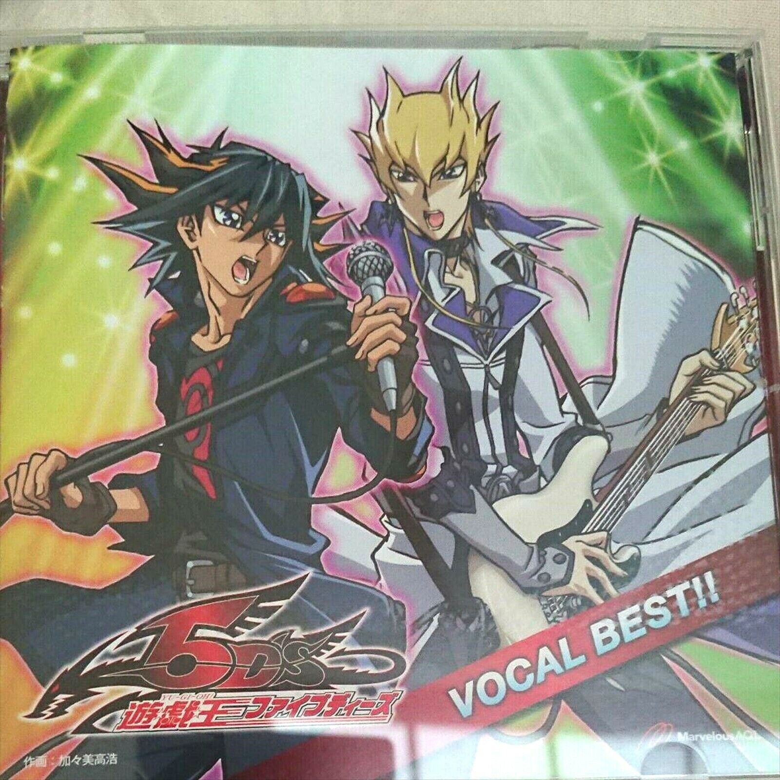 Used MJSA-1048 Animation Yu-Gi-Oh 5D\'s Vocal Best CD SMD Good Condition