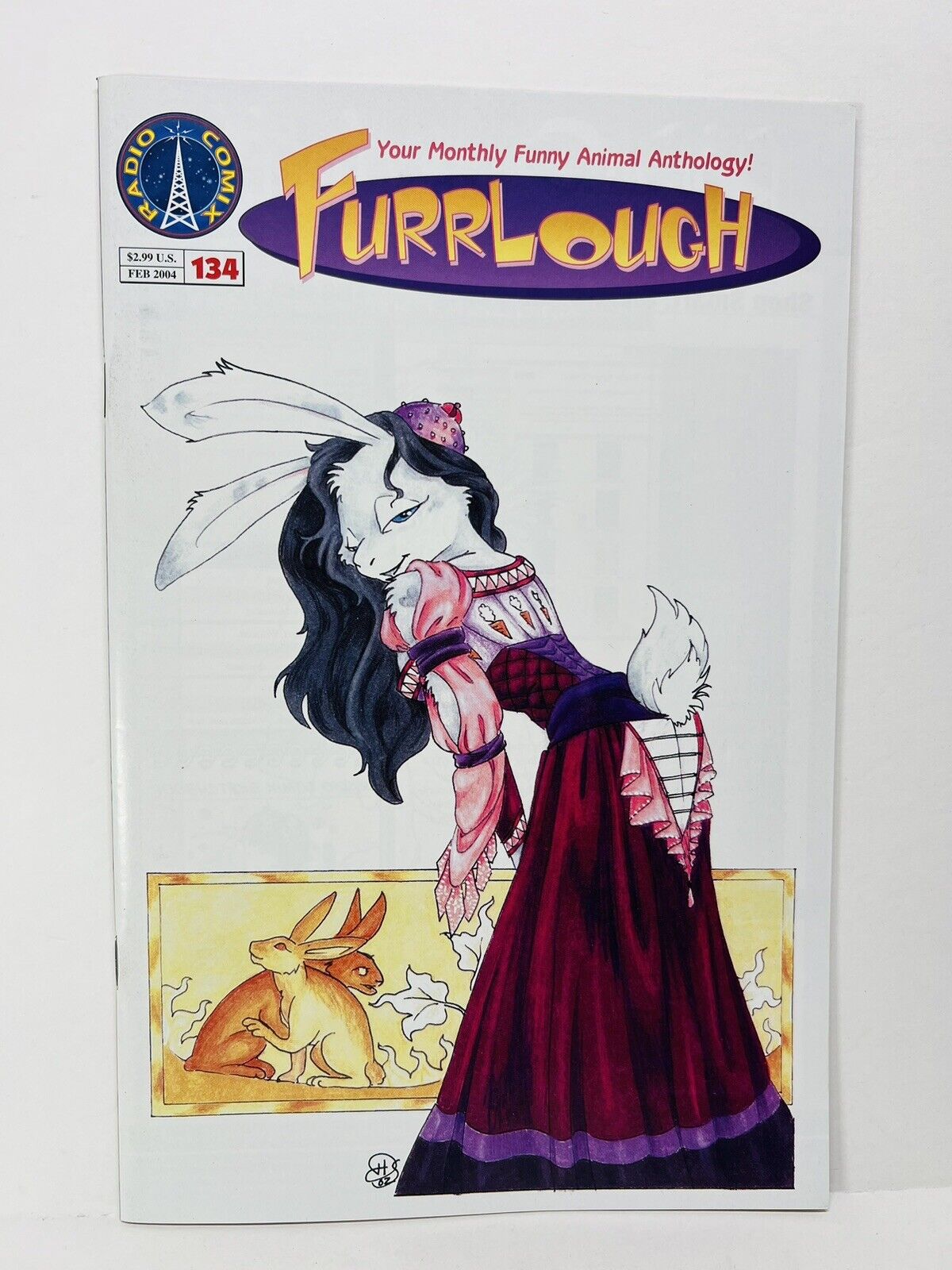 Furrlough #131- Furry, Anthropomorphic, Rare, 2003, Radio Comix, VF