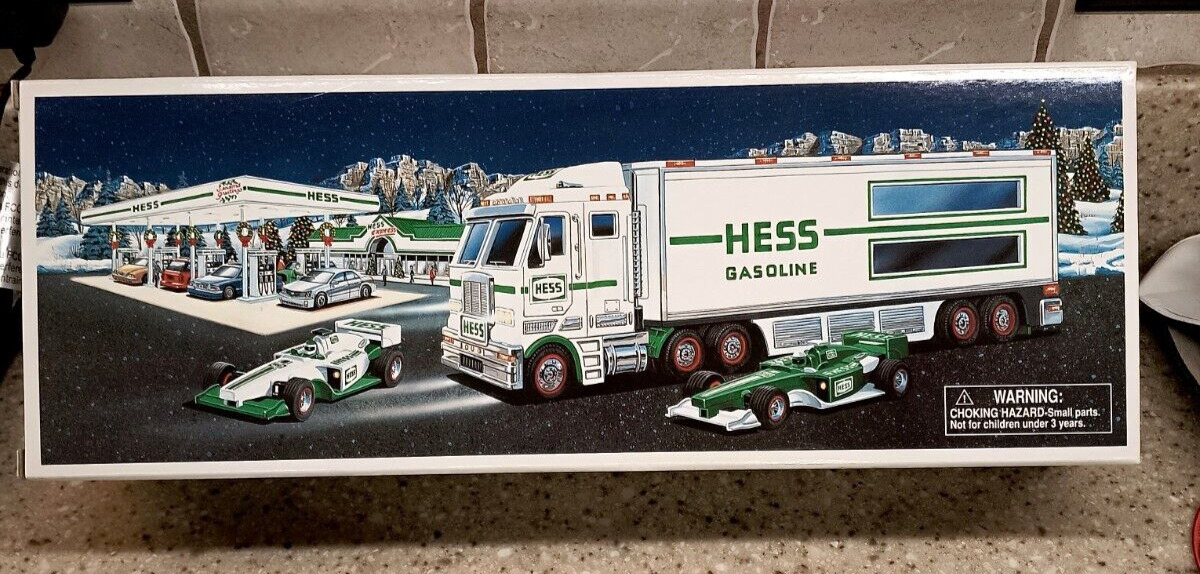 2003 Hess Toy Truck: Toy Truck and Racecars New/Box