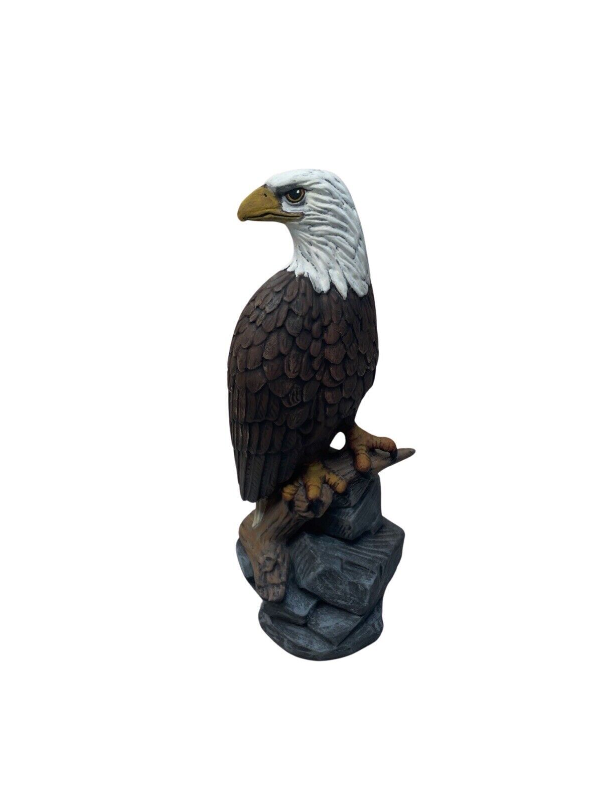 Vintage 1992 Large Perched Eagle