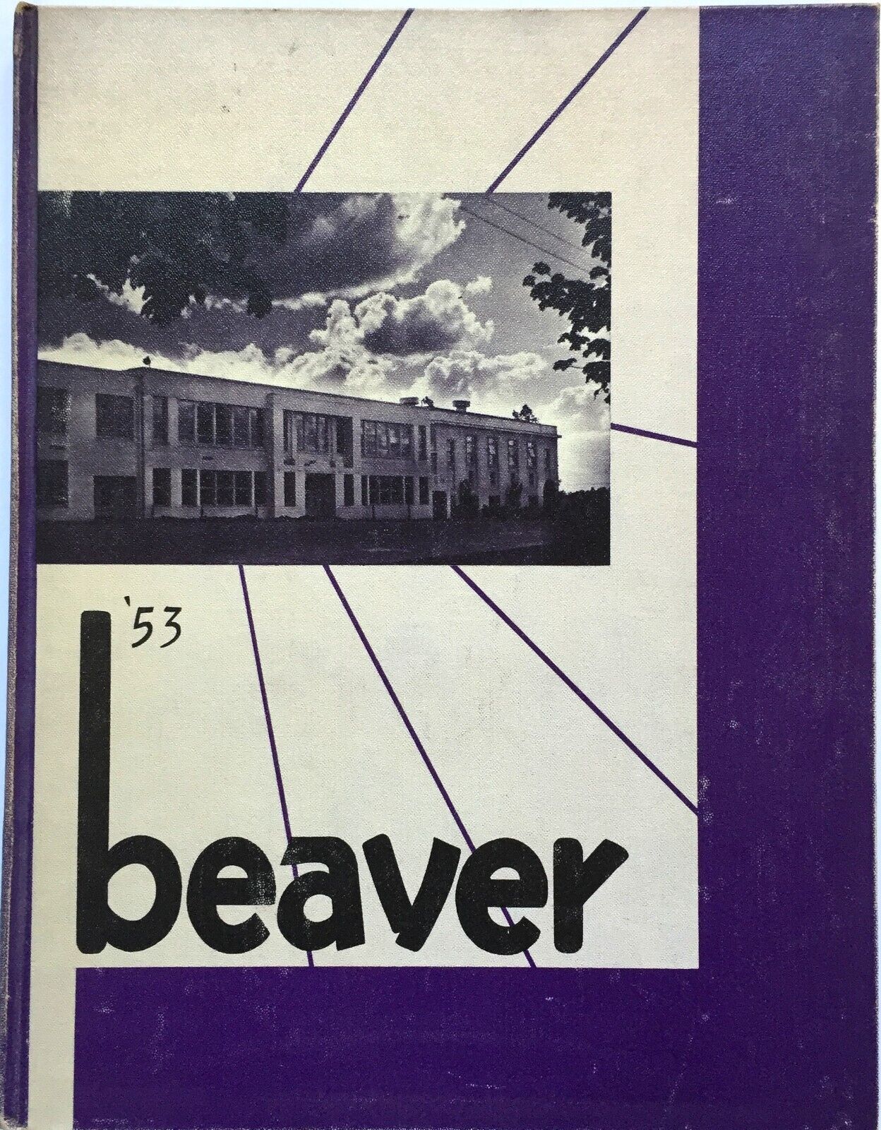 Beaverton Oregon High School 1953 Beaver Annual Year Book
