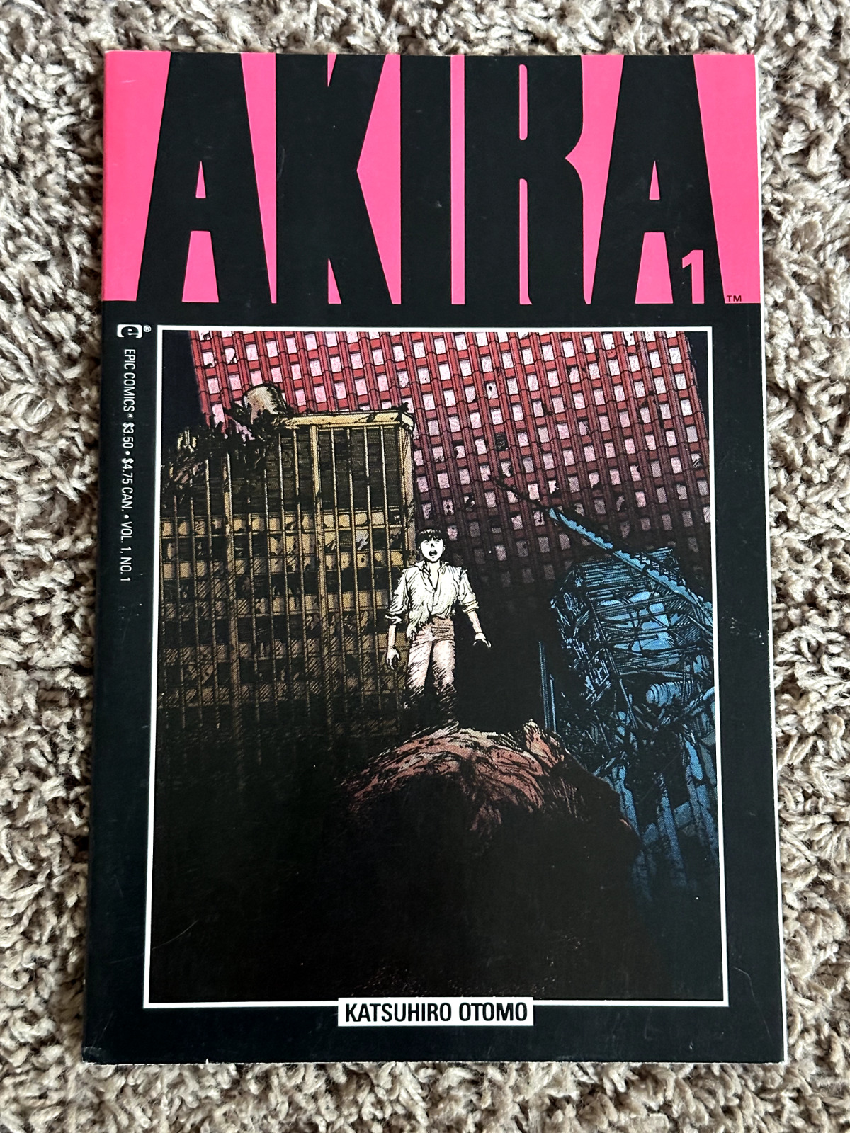 Akira #1 (1988) Unread 1st Print High Grade VF+ 8.5