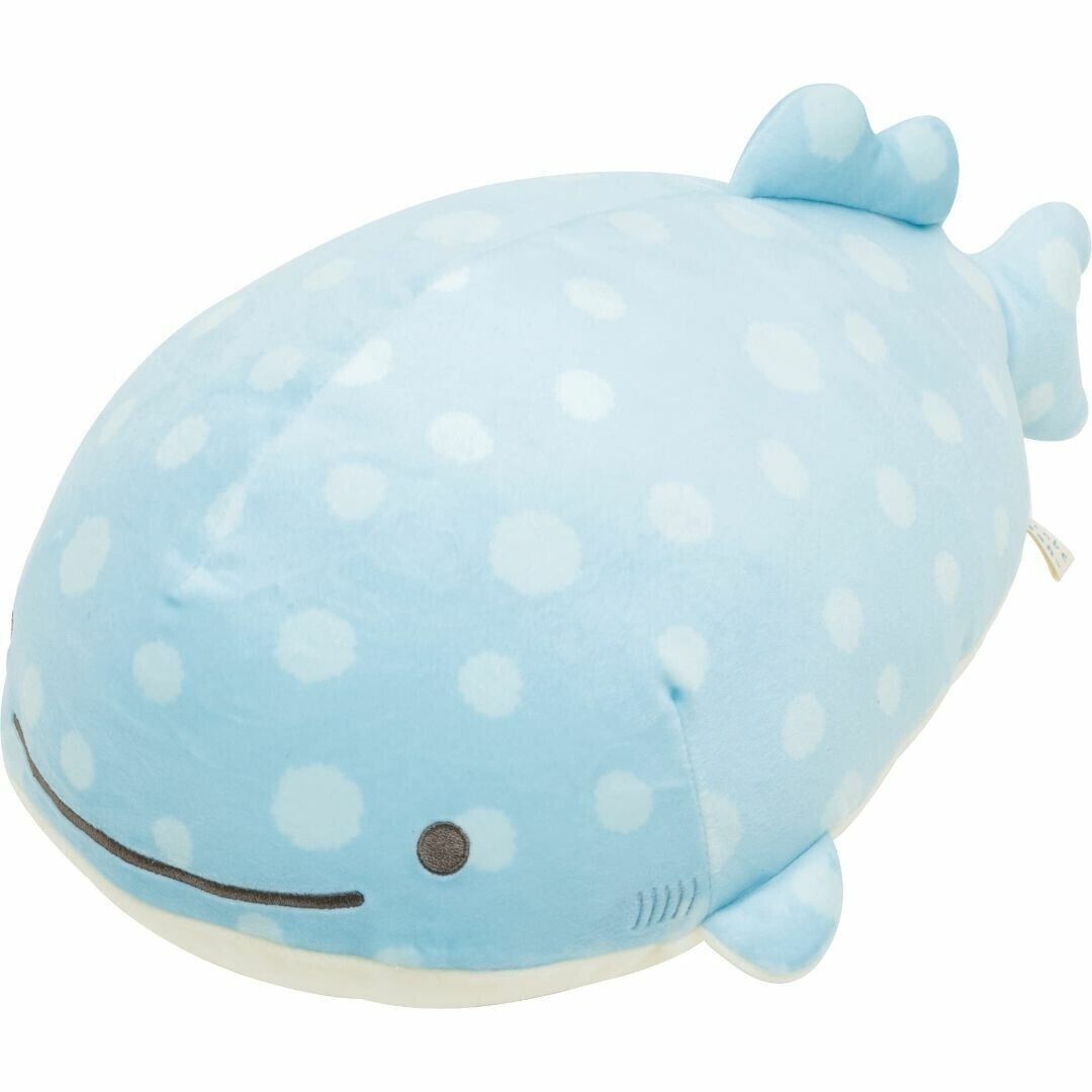 Jinbee-san Whale shark plush stuffed toy San-x Super Mouchi-mochi M MR58301