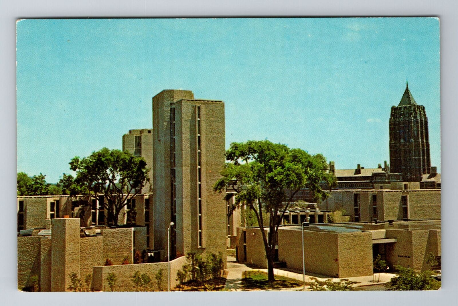 New Haven CT-Connecticut, Ezra Stiles College, Yale University Vintage Postcard