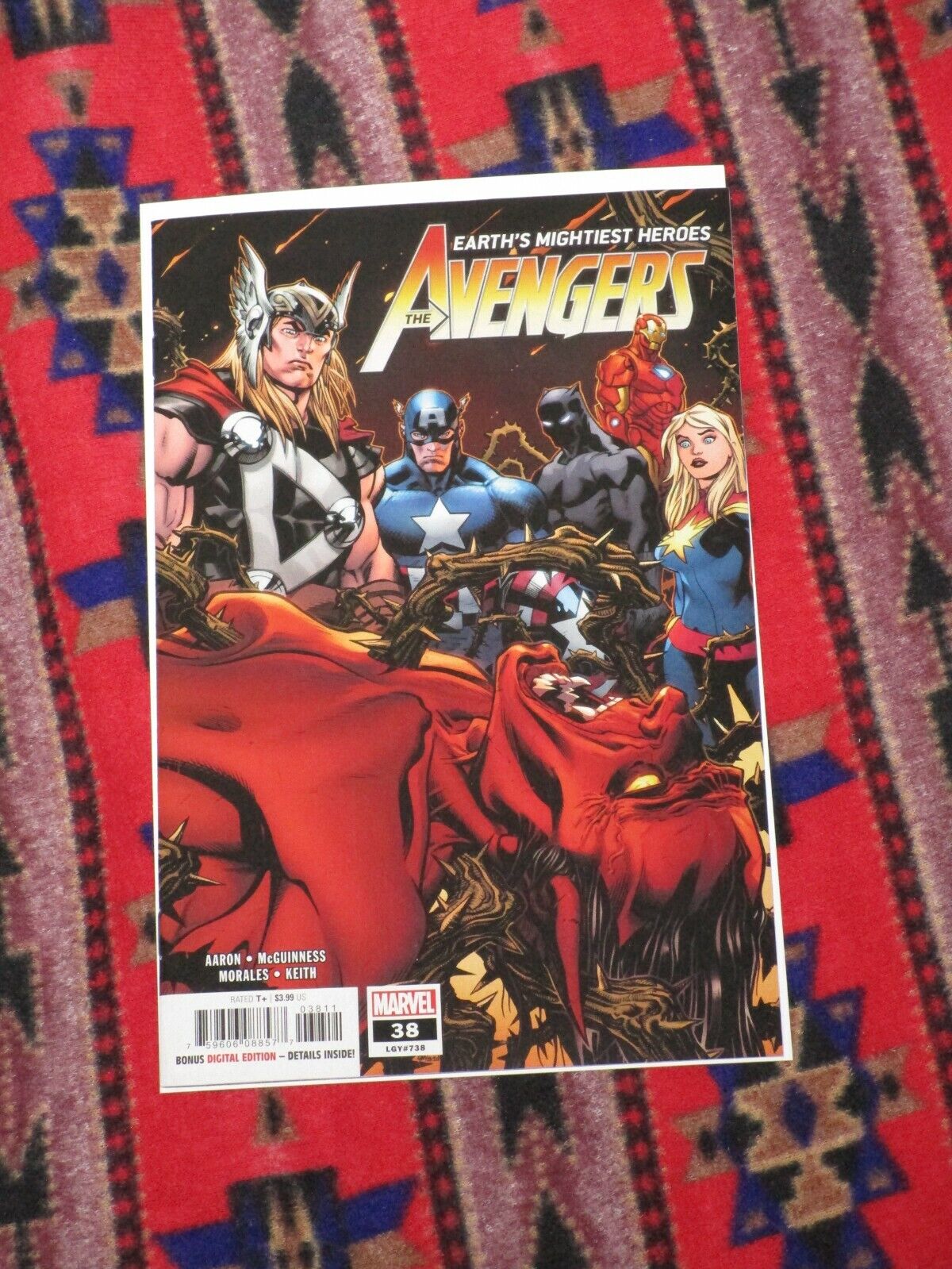 Avengers #38 January 2021 (Jason Aaron and Ed Mcguiness)
