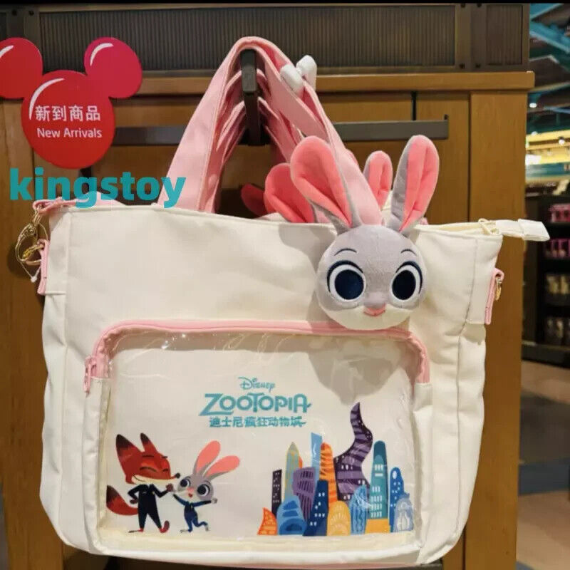 Authentic Shanghai Disney Shoulder bag Crossbody  Zootopia judy hopps tote bag