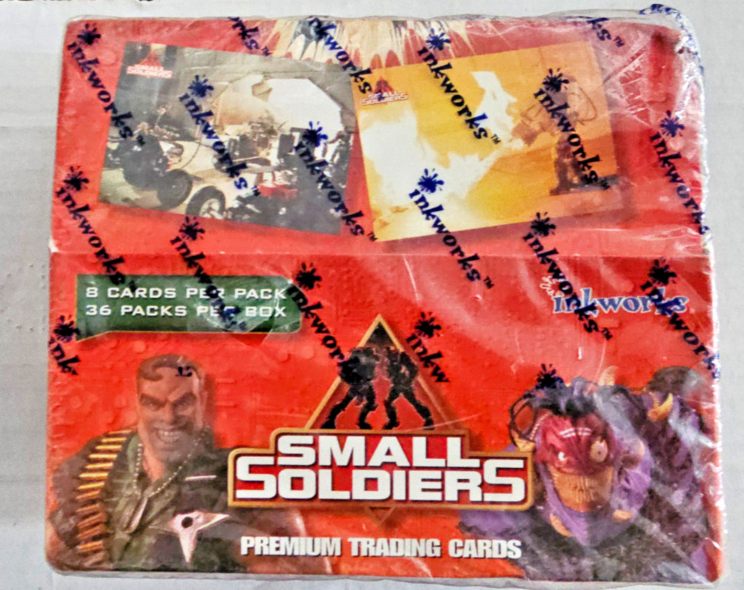1998 INKWORKS SMALL SOLDIERS THE MOVIE  36 PACK BOX SEALED * RARE *