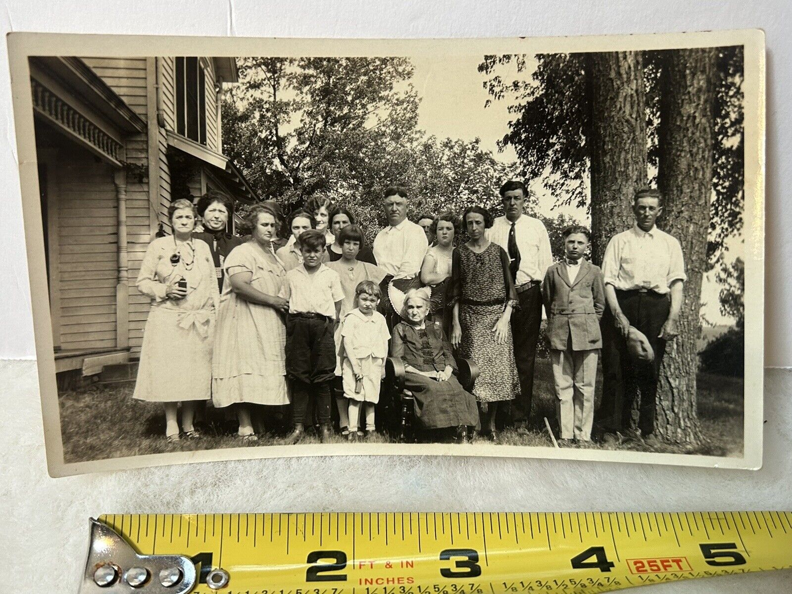 Vintage Photo Snapshot Early 1900s Family Photo 