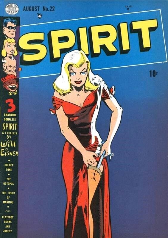 The Spirit #22 Photocopy Comic Book