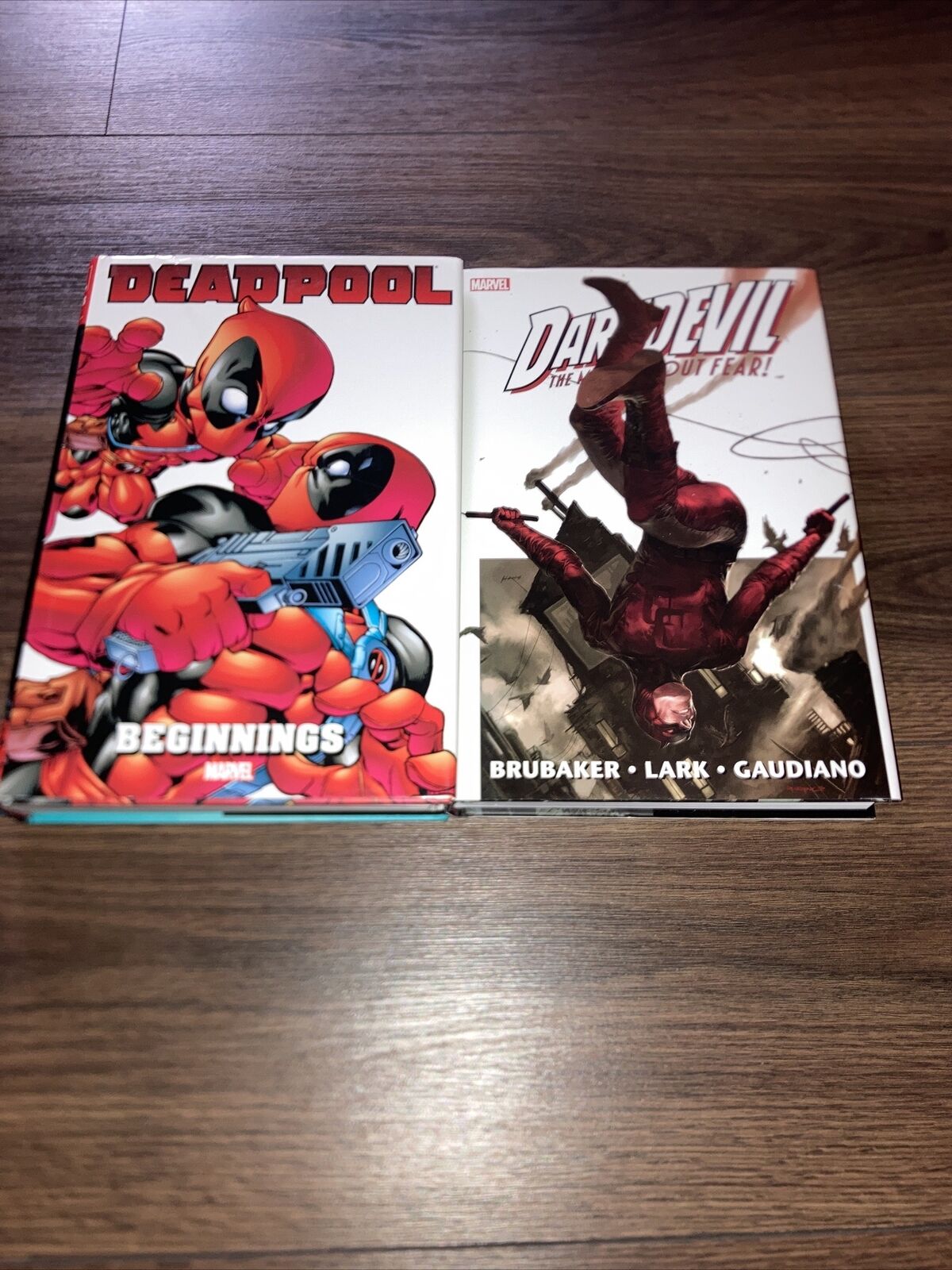 Deadpool Beginnings + Daredevil Vol.1 Ed Brubaker Omnibus Marvel Hardcover