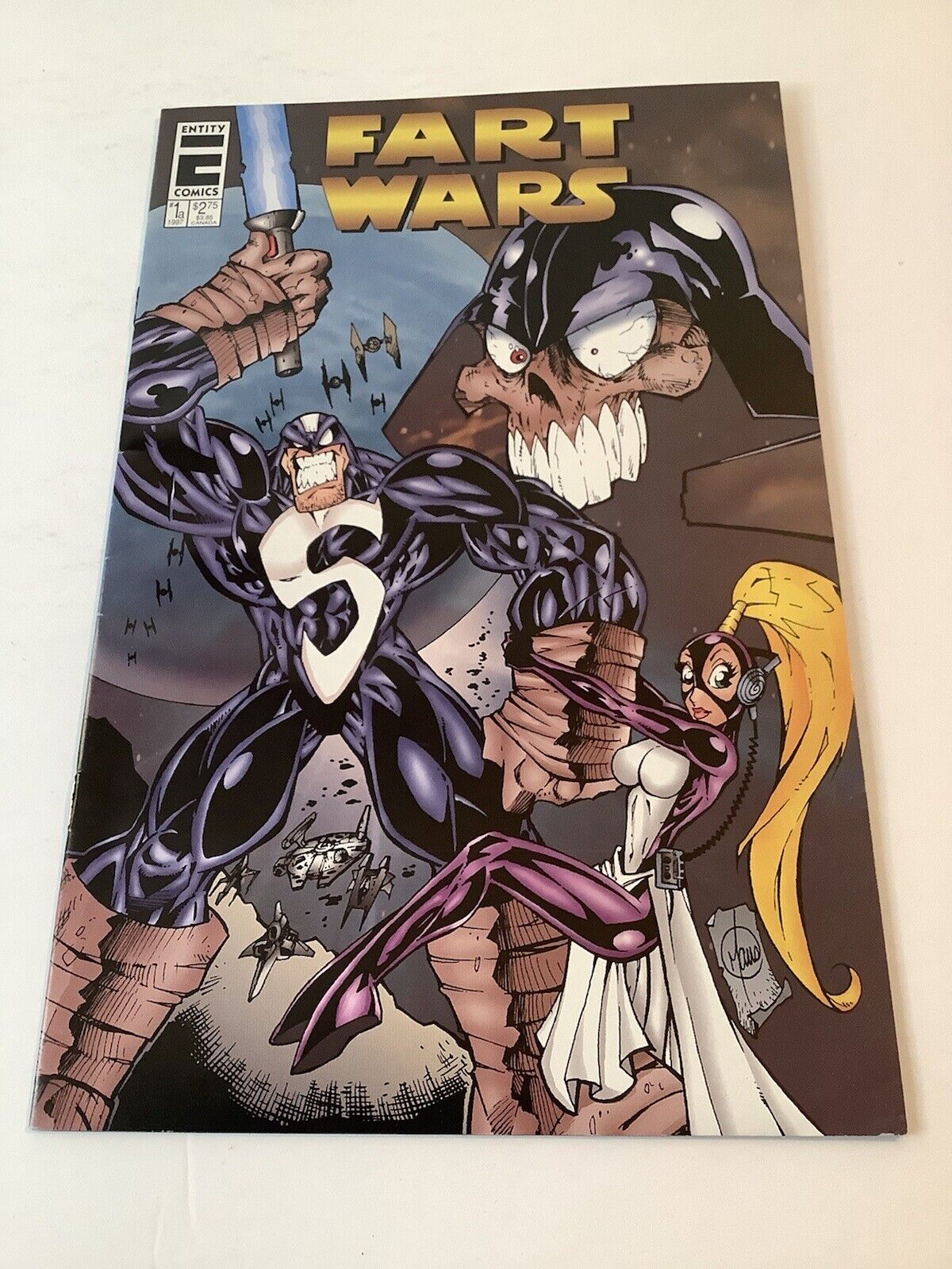 Fart Wars #1 Comic Book (1997 Entity Comics) Star Wars Parody