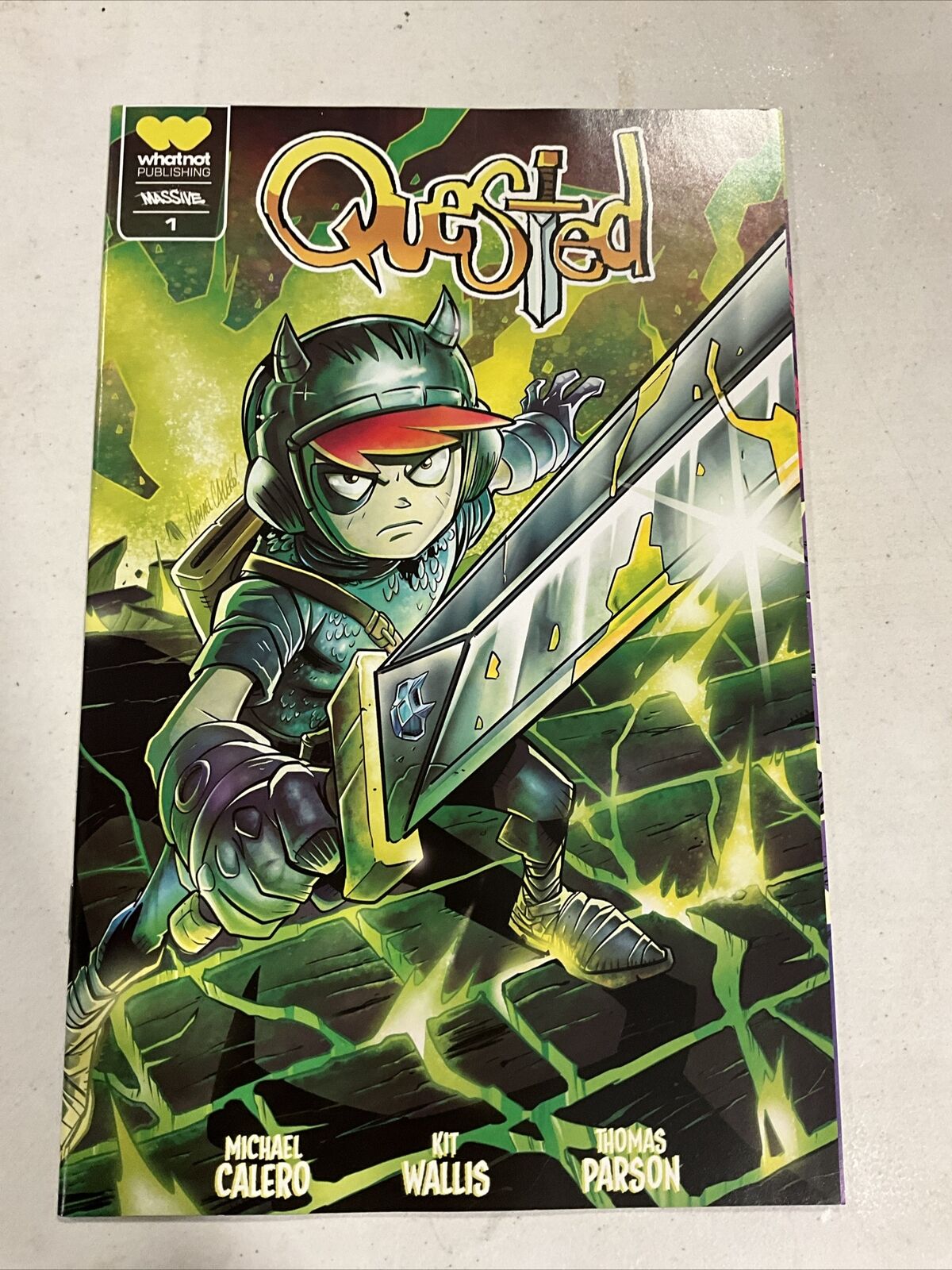 QUESTED #1 - MICHAEL CALERO VARIANT COVERS WHATNOT DECEMBER 7 2022