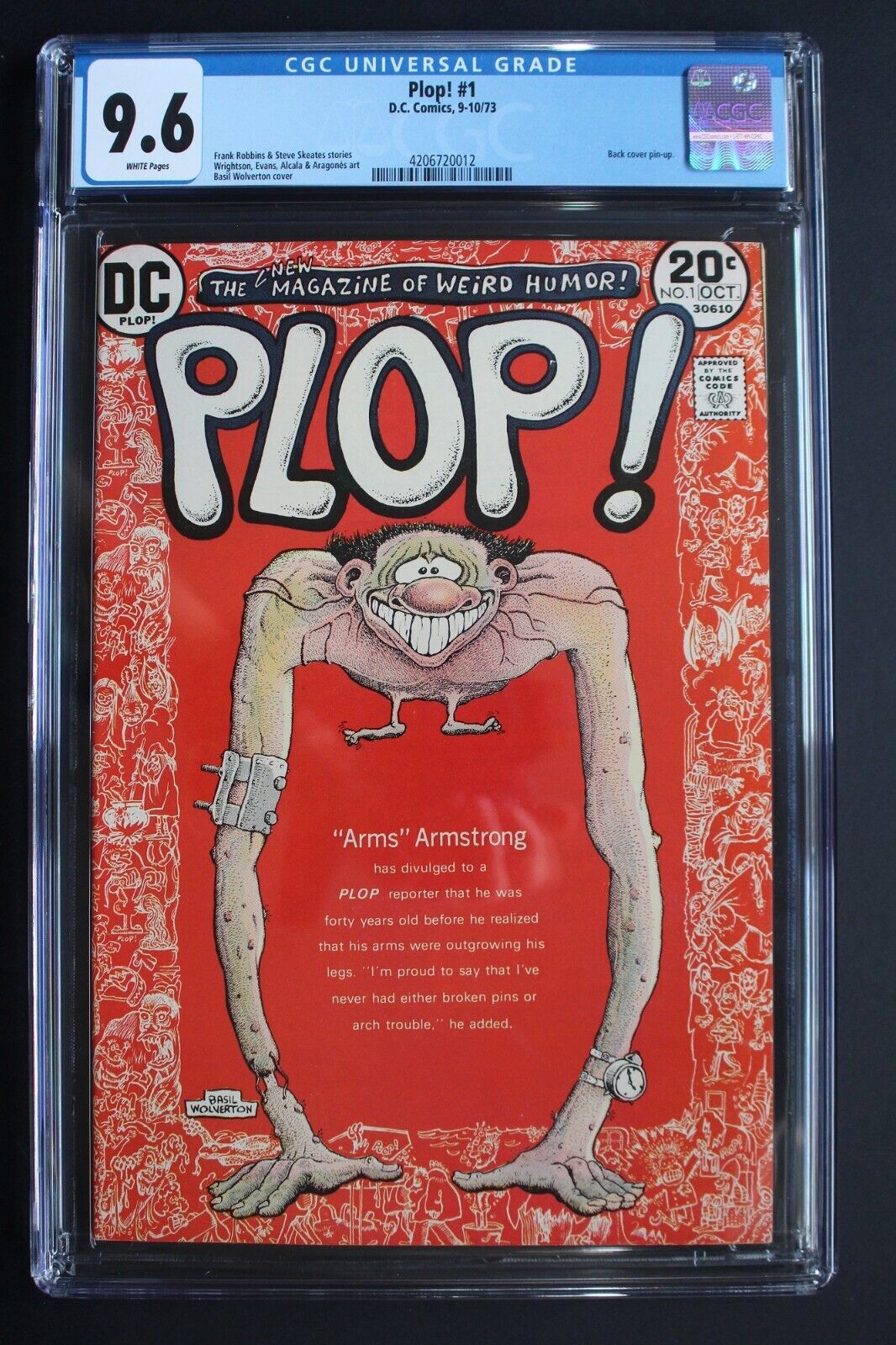 PLOP #1 DC Comics 1973 Mayer WOLVERTON Alcala WRIGHTSON Evans ARAGONES CGC 9.6