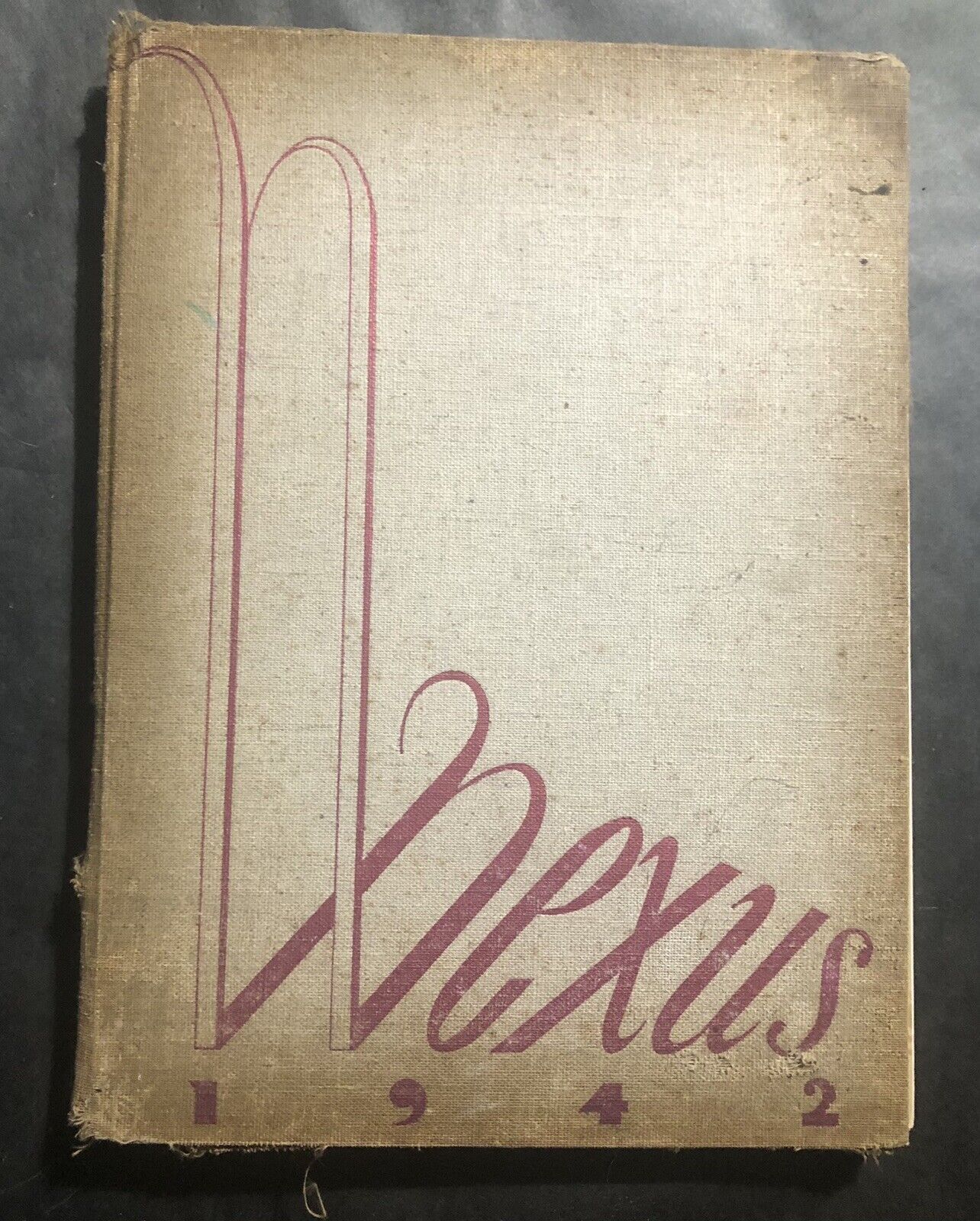 Vintage 1942 Nexus Hofstra College Long Island NY Minstrel Choir Drag YearBook