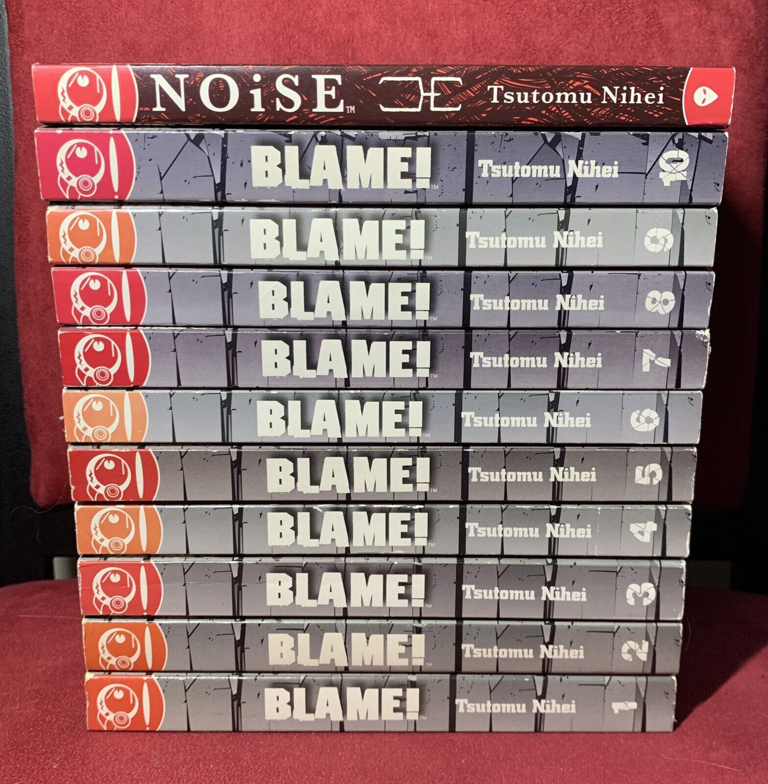 BLAME Vols. 1-10 + NOiSE (Complete Series) by Tsutomu Nihei, English Manga Set