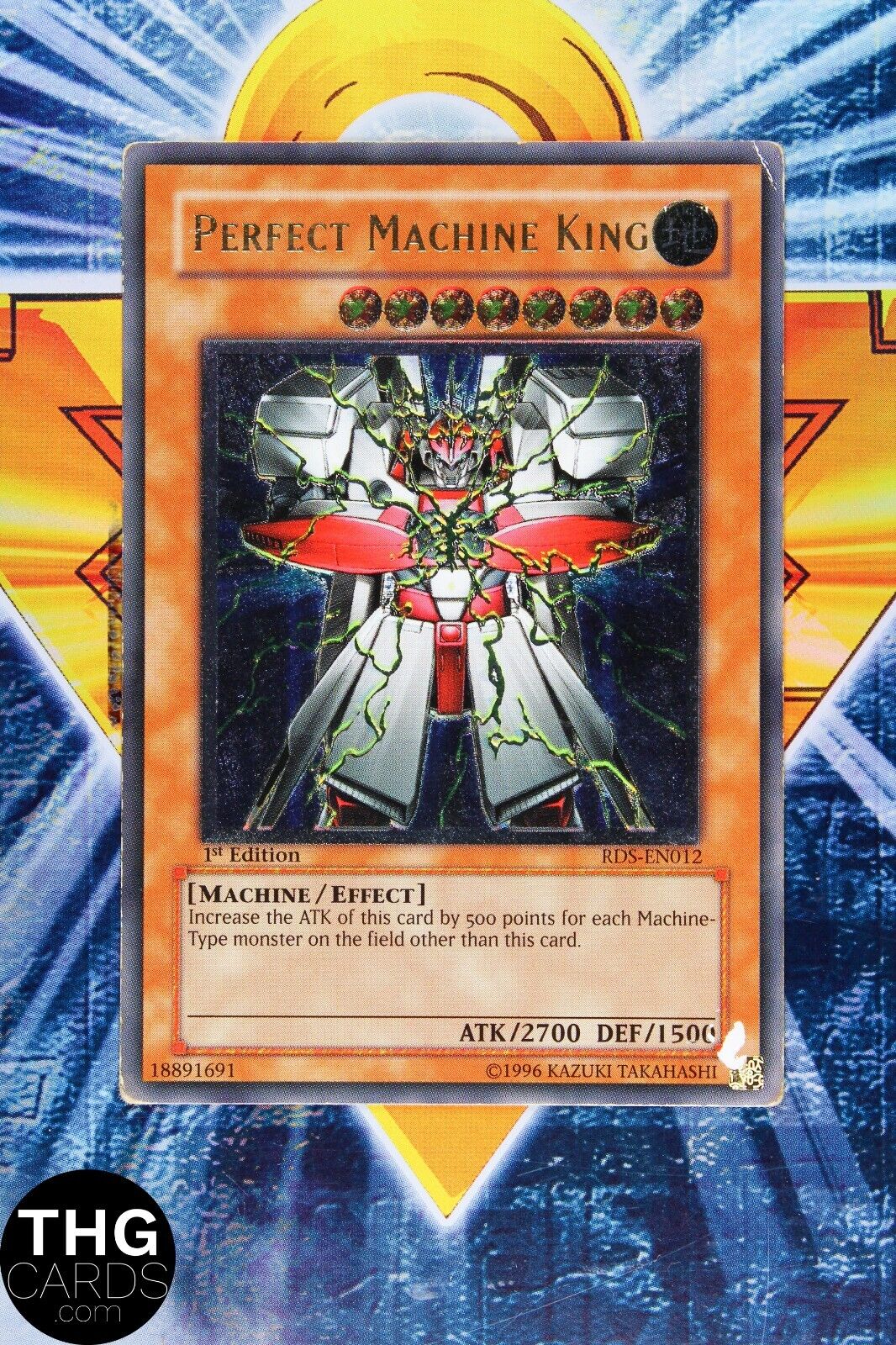 Perfect Machine King RDS-EN012 1st Ed Euro Ultimate Rare Yugioh Card 3