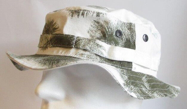 RECCE Hat Boonie Boonie       German Army Snow Camo  - Made in Germany -  