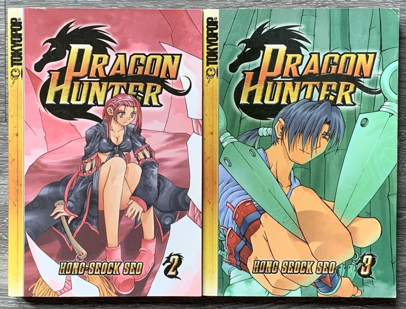 Dragon Hunter Tokyopop Vol. 2-3 by Hong Seock-seo (Paperback)