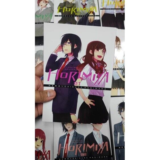 Horimiya Vol. 1-16 English Comic Manga LOOSE/FULL Set By Masashi Ishihama +FedEx