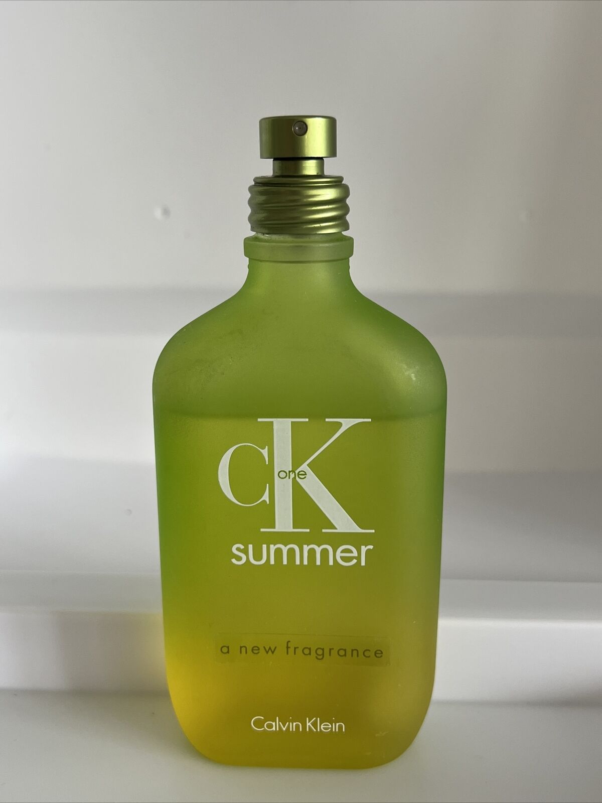 Vintage CK One Summer 2004 Calvin Klein 3.4 oz eau de toilette Tester RARE READ