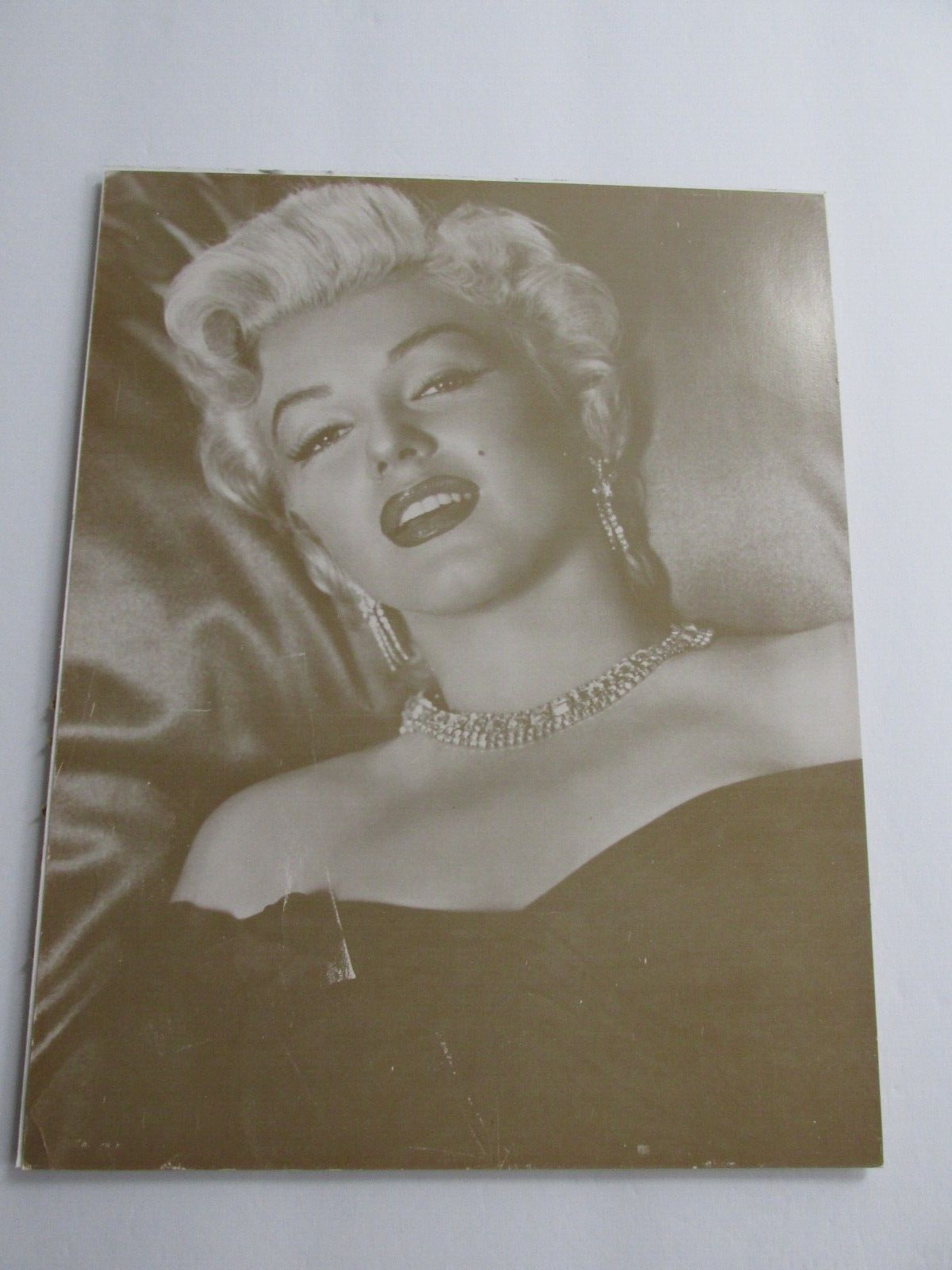 Marilyn Monroe Vintage Copy Black & White Photo 11 X 14