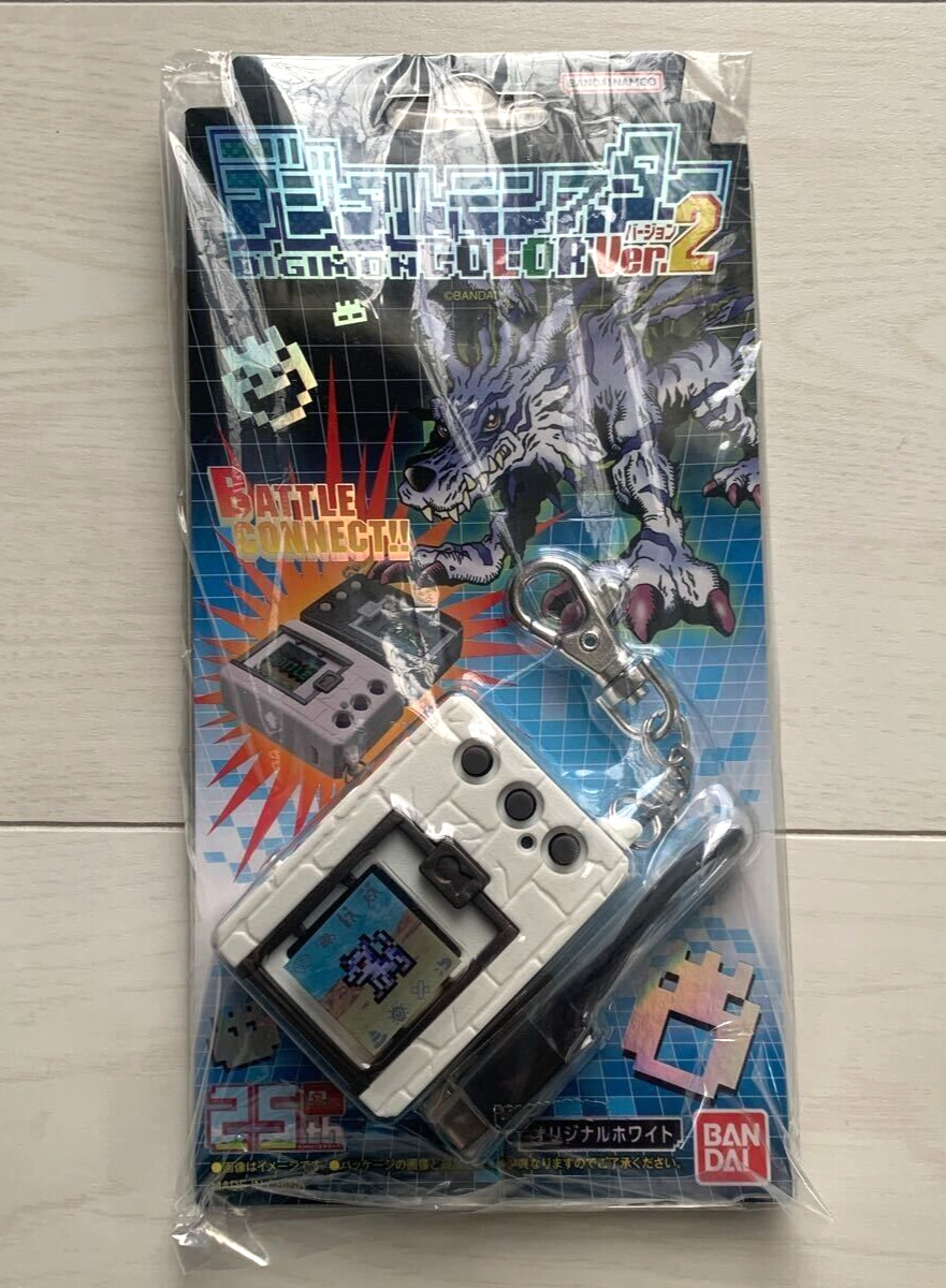 Bandai Digital Monster Color Ver.2 Original White 25th Anniversary Japan NEW