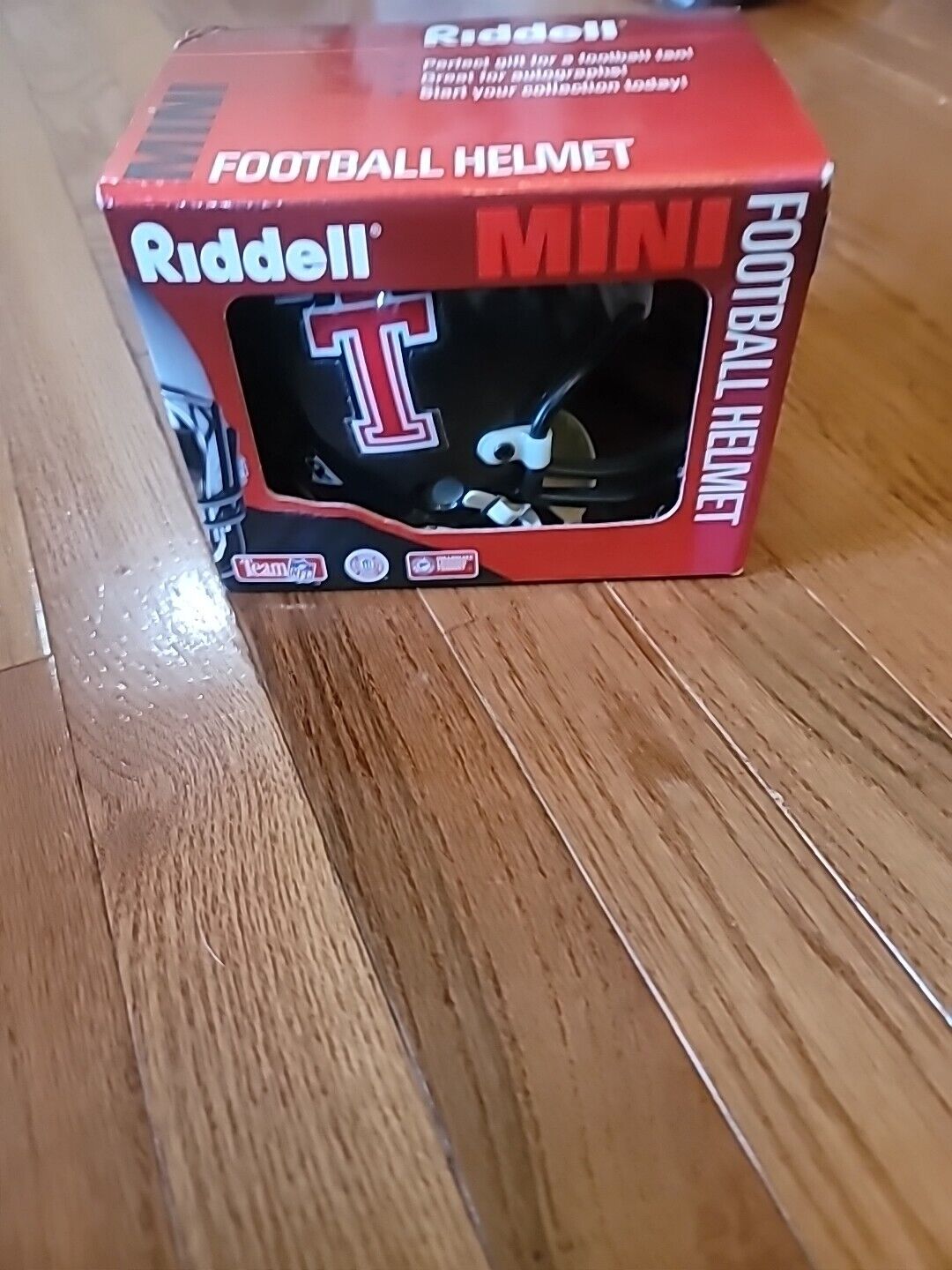 Texas Tech Red Raiders NCAA Riddell Speed Mini Helmet New in Box