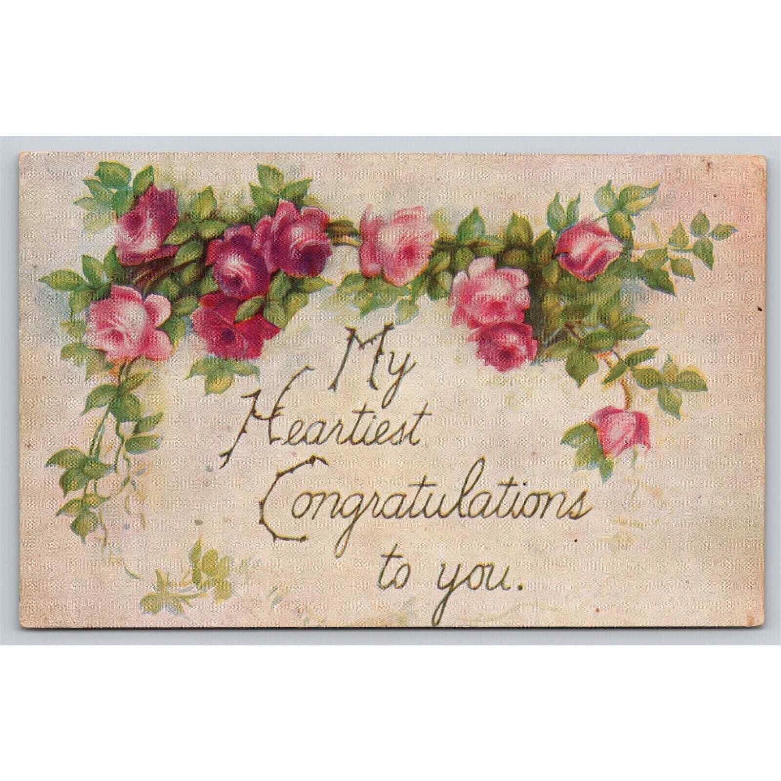 Postcard My Heartiest Congratulations To You