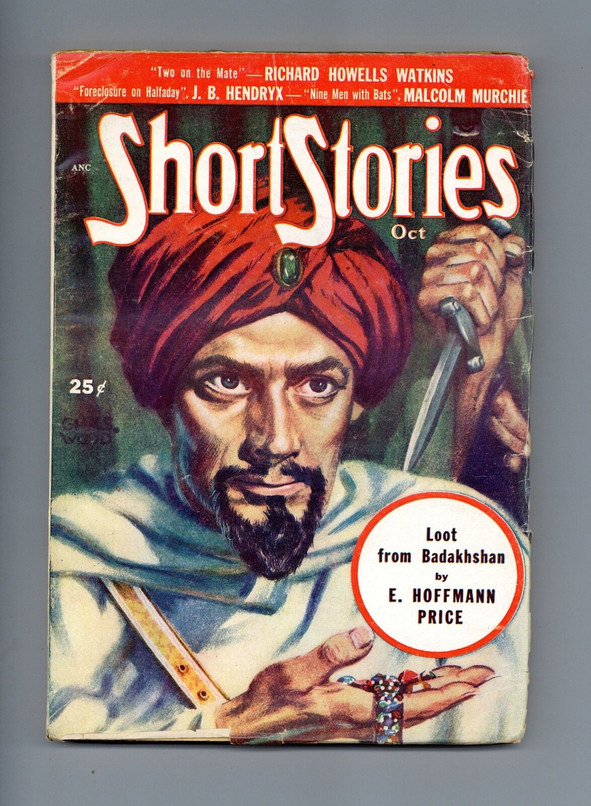 Short Stories Pulp Oct 1949 Vol. 208 #4 FN
