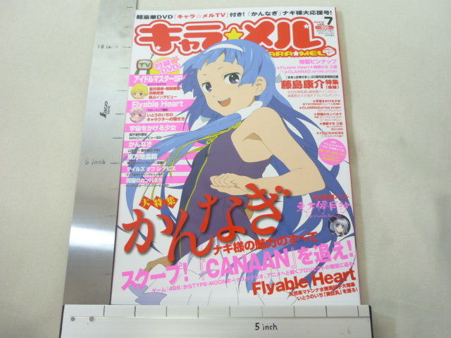 CHARAMEL Magazine +DVD 2/2009 Japan Book Kannagi RARE *