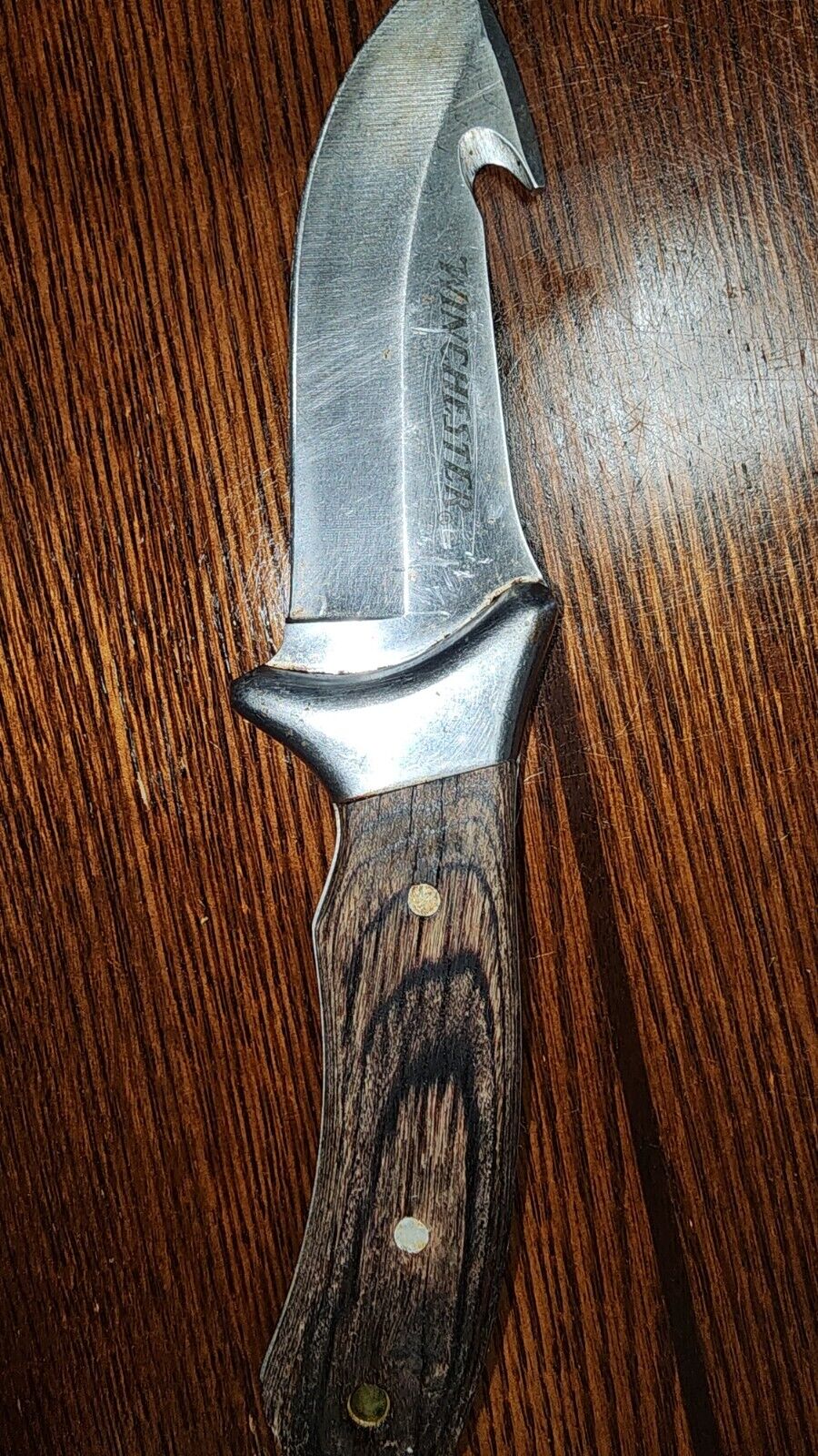 Vintage Winchester Gut Hook Hunting Knife