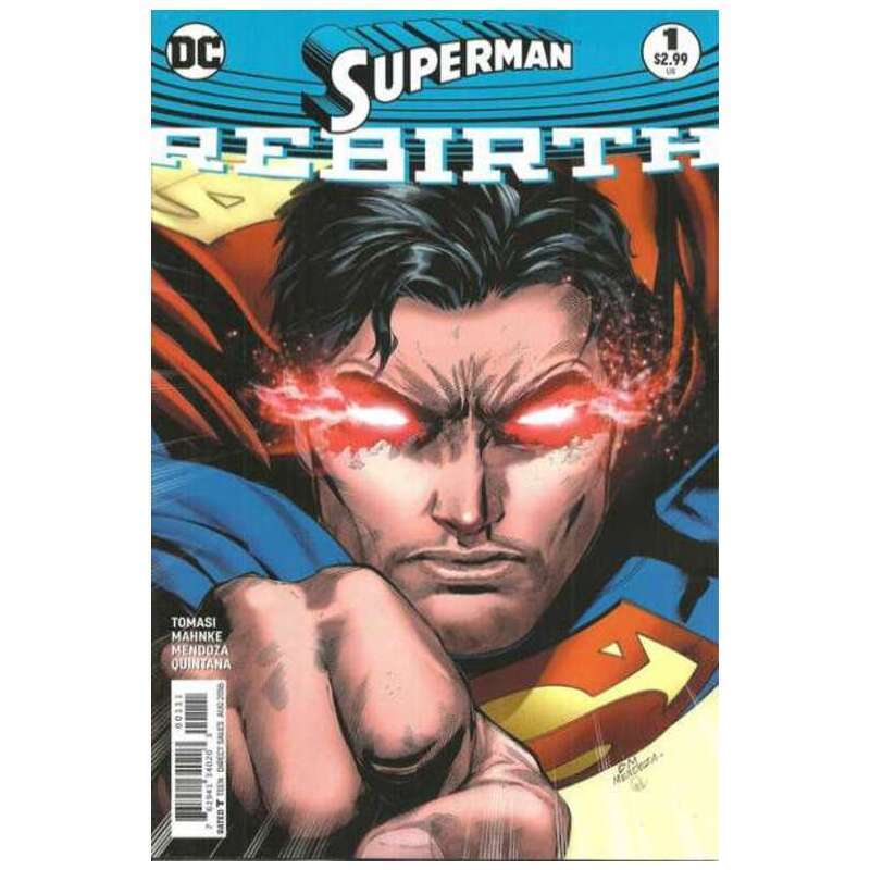 Superman: Rebirth #1 DC comics NM Full description below [b\